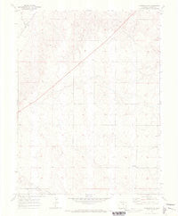 Matheson NE Colorado Historical topographic map, 1:24000 scale, 7.5 X 7.5 Minute, Year 1970
