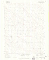 Matheson SW Colorado Historical topographic map, 1:24000 scale, 7.5 X 7.5 Minute, Year 1970