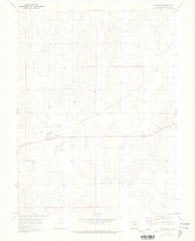 Matheson Colorado Historical topographic map, 1:24000 scale, 7.5 X 7.5 Minute, Year 1970