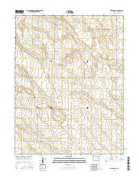 Matheson SE Colorado Current topographic map, 1:24000 scale, 7.5 X 7.5 Minute, Year 2016