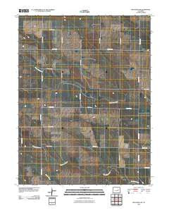 Matheson SW Colorado Historical topographic map, 1:24000 scale, 7.5 X 7.5 Minute, Year 2010