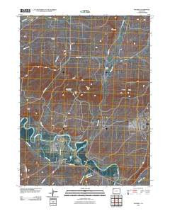 Maybell Colorado Historical topographic map, 1:24000 scale, 7.5 X 7.5 Minute, Year 2010