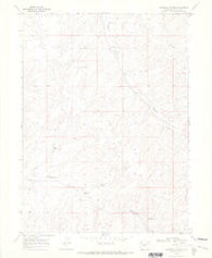 Mayberry Spring Colorado Historical topographic map, 1:24000 scale, 7.5 X 7.5 Minute, Year 1969