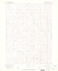 Mayberry Spring Colorado Historical topographic map, 1:24000 scale, 7.5 X 7.5 Minute, Year 1969