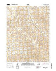 Mayberry Spring Colorado Current topographic map, 1:24000 scale, 7.5 X 7.5 Minute, Year 2016