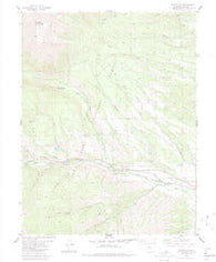 Maysville Colorado Historical topographic map, 1:24000 scale, 7.5 X 7.5 Minute, Year 1983