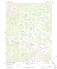 Maysville Colorado Historical topographic map, 1:24000 scale, 7.5 X 7.5 Minute, Year 1983