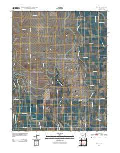 McClave Colorado Historical topographic map, 1:24000 scale, 7.5 X 7.5 Minute, Year 2010