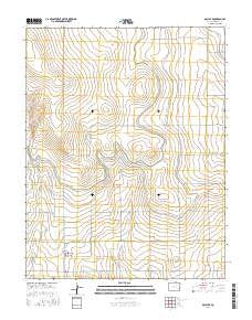 McClave Colorado Current topographic map, 1:24000 scale, 7.5 X 7.5 Minute, Year 2016