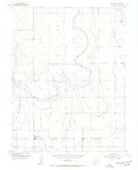McClave Colorado Historical topographic map, 1:24000 scale, 7.5 X 7.5 Minute, Year 1955