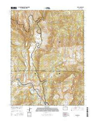 McCoy Colorado Current topographic map, 1:24000 scale, 7.5 X 7.5 Minute, Year 2016