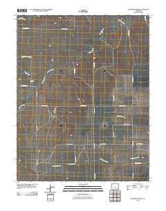 McEndree Ranch Colorado Historical topographic map, 1:24000 scale, 7.5 X 7.5 Minute, Year 2010