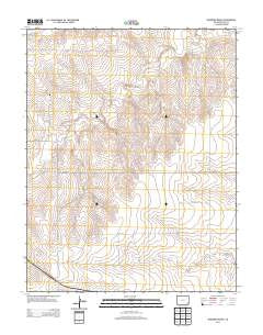 McEndree Ranch Colorado Historical topographic map, 1:24000 scale, 7.5 X 7.5 Minute, Year 2013