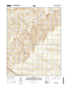 McEndree Ranch Colorado Current topographic map, 1:24000 scale, 7.5 X 7.5 Minute, Year 2016