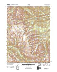 McHenrys Peak Colorado Historical topographic map, 1:24000 scale, 7.5 X 7.5 Minute, Year 2013