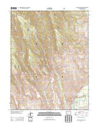 McIntosh Mountain Colorado Historical topographic map, 1:24000 scale, 7.5 X 7.5 Minute, Year 2013