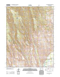 McIntosh Mountain Colorado Historical topographic map, 1:24000 scale, 7.5 X 7.5 Minute, Year 2013