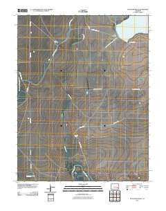 McIntosh Ranch Colorado Historical topographic map, 1:24000 scale, 7.5 X 7.5 Minute, Year 2010