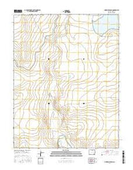 McIntosh Ranch Colorado Current topographic map, 1:24000 scale, 7.5 X 7.5 Minute, Year 2016