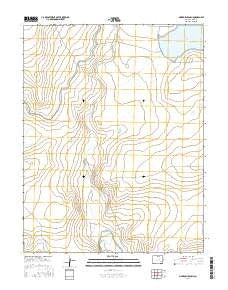 McIntosh Ranch Colorado Current topographic map, 1:24000 scale, 7.5 X 7.5 Minute, Year 2016