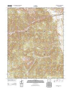 McIntyre Hills Colorado Historical topographic map, 1:24000 scale, 7.5 X 7.5 Minute, Year 2013
