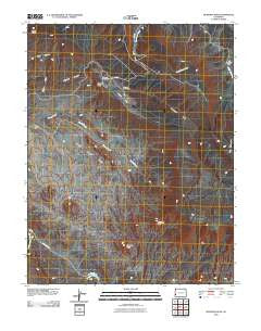 McKenna Peak Colorado Historical topographic map, 1:24000 scale, 7.5 X 7.5 Minute, Year 2010
