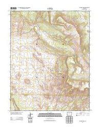 McKenna Peak Colorado Historical topographic map, 1:24000 scale, 7.5 X 7.5 Minute, Year 2013