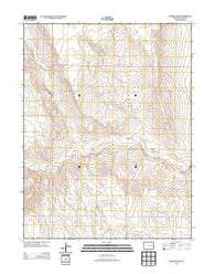 McKenzie Draw Colorado Historical topographic map, 1:24000 scale, 7.5 X 7.5 Minute, Year 2013