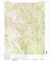 Mc Curdy Mountain Colorado Historical topographic map, 1:24000 scale, 7.5 X 7.5 Minute, Year 1956
