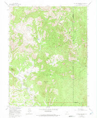 Mc Curdy Mountain Colorado Historical topographic map, 1:24000 scale, 7.5 X 7.5 Minute, Year 1956