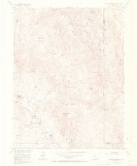 Mc Curdy Mountain Colorado Historical topographic map, 1:24000 scale, 7.5 X 7.5 Minute, Year 1956