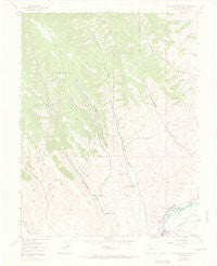 Mc Intosh Mountain Colorado Historical topographic map, 1:24000 scale, 7.5 X 7.5 Minute, Year 1954