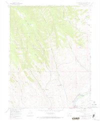 Mc Intosh Mountain Colorado Historical topographic map, 1:24000 scale, 7.5 X 7.5 Minute, Year 1954
