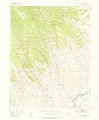 Mc Intosh Mountain Colorado Historical topographic map, 1:24000 scale, 7.5 X 7.5 Minute, Year 1954