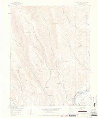 Mc Intosh Mountain Colorado Historical topographic map, 1:24000 scale, 7.5 X 7.5 Minute, Year 1954
