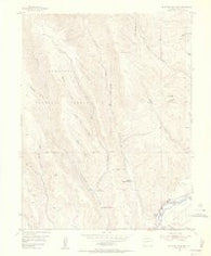 Mc Intosh Mountain Colorado Historical topographic map, 1:24000 scale, 7.5 X 7.5 Minute, Year 1954