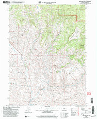 Mc Inturf Mesa Colorado Historical topographic map, 1:24000 scale, 7.5 X 7.5 Minute, Year 1971