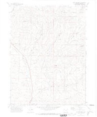 Mc Inturf Mesa Colorado Historical topographic map, 1:24000 scale, 7.5 X 7.5 Minute, Year 1971