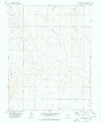 Mc Kenzie Draw Colorado Historical topographic map, 1:24000 scale, 7.5 X 7.5 Minute, Year 1978