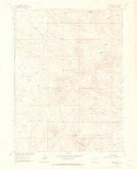 Meaden Peak Colorado Historical topographic map, 1:24000 scale, 7.5 X 7.5 Minute, Year 1962