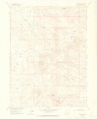 Meaden Peak Colorado Historical topographic map, 1:24000 scale, 7.5 X 7.5 Minute, Year 1962