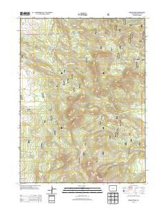 Meaden Peak Colorado Historical topographic map, 1:24000 scale, 7.5 X 7.5 Minute, Year 2013