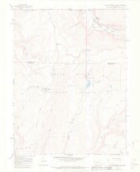 Meadow Creek Lake Colorado Historical topographic map, 1:24000 scale, 7.5 X 7.5 Minute, Year 1966