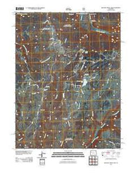 Meadow Creek Lake Colorado Historical topographic map, 1:24000 scale, 7.5 X 7.5 Minute, Year 2011