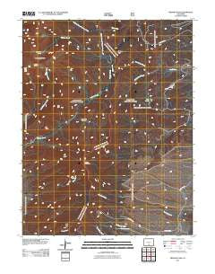 Medano Pass Colorado Historical topographic map, 1:24000 scale, 7.5 X 7.5 Minute, Year 2011
