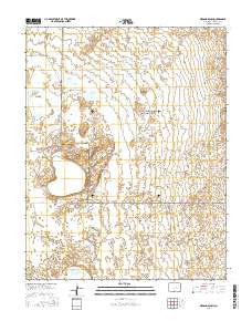 Medano Ranch Colorado Current topographic map, 1:24000 scale, 7.5 X 7.5 Minute, Year 2016