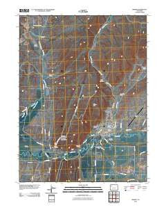 Meeker Colorado Historical topographic map, 1:24000 scale, 7.5 X 7.5 Minute, Year 2010