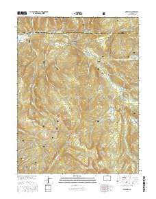Meredith Colorado Current topographic map, 1:24000 scale, 7.5 X 7.5 Minute, Year 2016