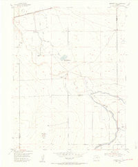 Meredith Hill Colorado Historical topographic map, 1:24000 scale, 7.5 X 7.5 Minute, Year 1954