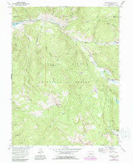 Meredith Colorado Historical topographic map, 1:24000 scale, 7.5 X 7.5 Minute, Year 1970